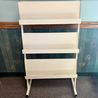 Sale Photo Thumbnail #46: Three-Tier Metal Floor-Standing Display Rack