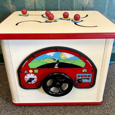 Sale Photo Thumbnail #45: Multi-Sided Commercial Grade Children's Activity Cube with Dashboard and Abacus