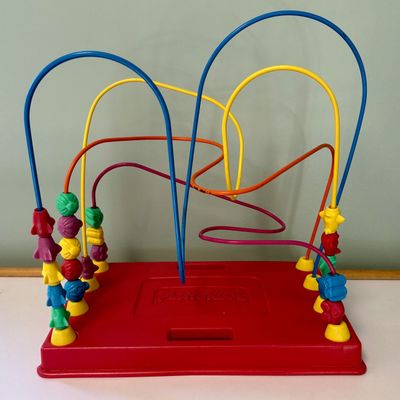 Sale Photo Thumbnail #43: Playskool Vintage Busy Bead Maze Activity Toy