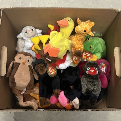 Sale Photo Thumbnail #312: An Assortment of Ty Beanie Baby Plush Toys