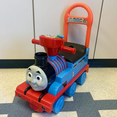 Sale Photo Thumbnail #159: Thomas and Friends Character Plastic Toddler Ride-On and Push-Walker Toy