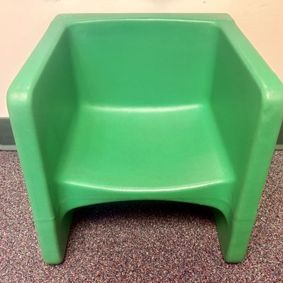 Sale Photo Thumbnail #112: Children's Factory Green Chair3 Versatile Cube Chair