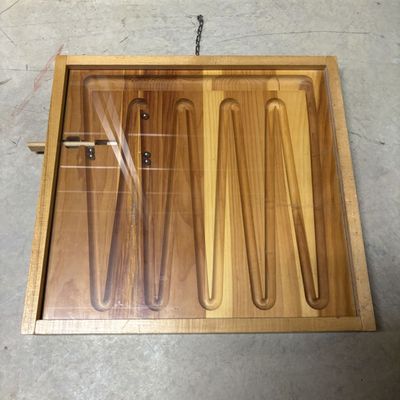 Sale Photo Thumbnail #352: Carrom Wooden Zig-Zag Ball Maneuvering Wall Mounted Dexterity Game