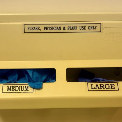 Sale Photo Thumbnail #127: Pinnacle Products Inc. Dispens-a-Glove Wall-Mounted Plastic Glove Dispenser