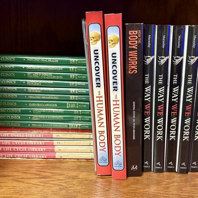 Sale Photo Thumbnail #274: A Collection of Medical and Anatomical Reference Books Including David Macaulay and Pediatric Clinics