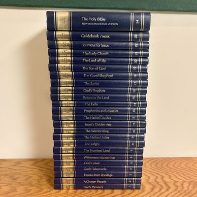 Sale Photo Thumbnail #254: The Zondervan Corporation. The Book of Life. A 24-Volume Set.