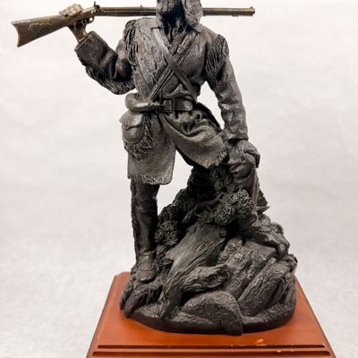 RICK TERRY TRAILBLAZER RESIN SCULPTURE 2003