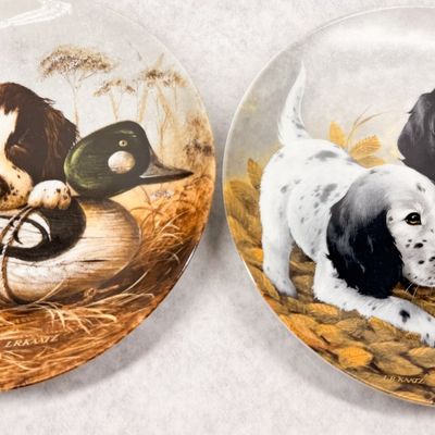 EDWIN M. KNOWLES PORCELAIN PLATES 1987-1989