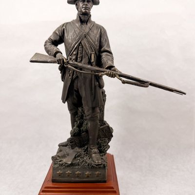 RICK TERRY "THE PATRIOT" SCULPTURE, 2002