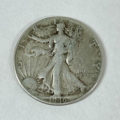 Sale Photo Thumbnail #44: 1946 WALKING LIBERTY