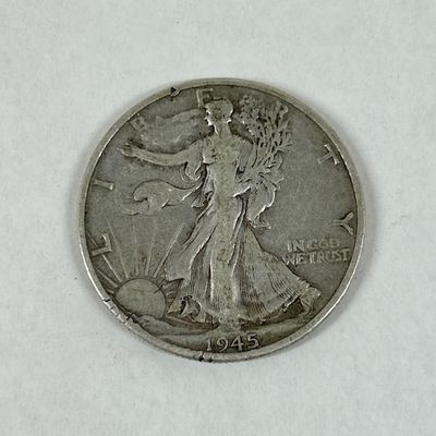 Sale Photo Thumbnail #50: 1945-D WALKING LIBERTY
