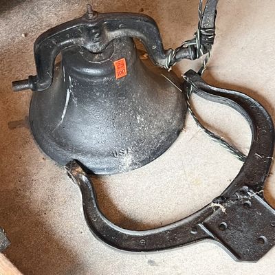 Sale Photo Thumbnail #101: VINTAGE CAST IRON BELL