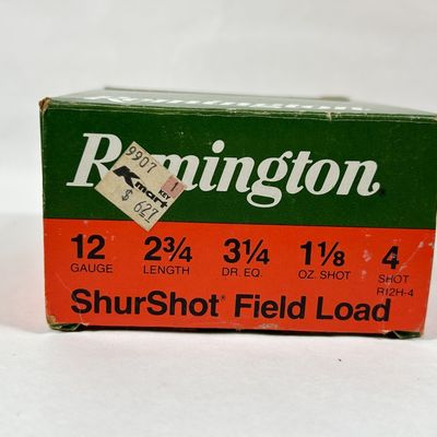 Sale Photo Thumbnail #31: REMINGTON 12 GA SHURSHOT FIELD LOAD BULLETS