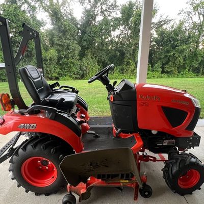 Sale Photo Thumbnail #111: KUBOTA BX1880 4WD BELLY MOWER LOW HOURS