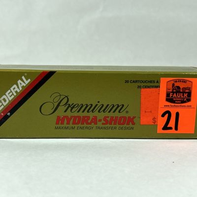 Sale Photo Thumbnail #22: FEDERAL PREMIUM HYDRA-SHOK .44 EM MAG