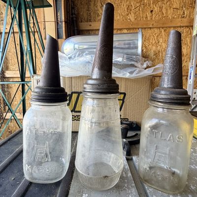 Sale Photo Thumbnail #99: VINTAGE MOTOR OIL BOTTLE