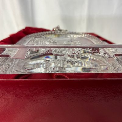 3232 Waterford Crystal 2009 Nativity Holy Family Ornament