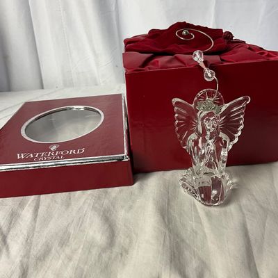 3235 Waterford Crystal Angle Ornament with Enhancer