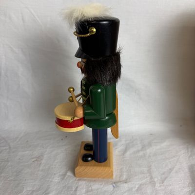 3223 Vintage 2011 Seiffener Nukknackerhaus Drummer Nutcracker