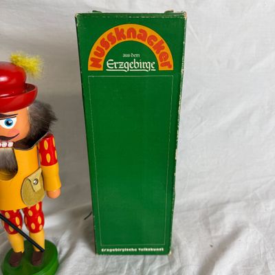 3188 Vintage Nussknacker Handarlbelt Yellow Calvary 1991 Nutcracker