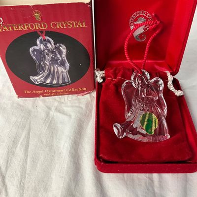 3236 Waterford Crystal 4th Ed. 1998 Angel Ornament
