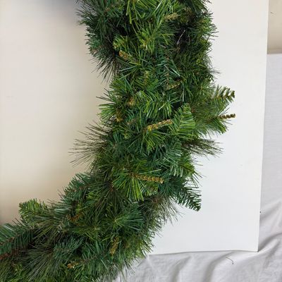 3182 Large 41" Artificial Green Holiday Wreath