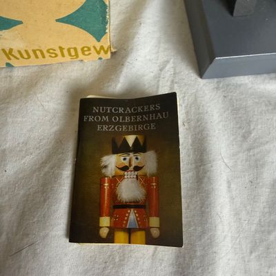 3195 Vintage 1994 Hungarian Hussar Green & Red Nutcracker