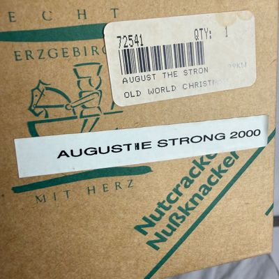 3193 Vintage KWO August the Strong 2000 Nutcracker