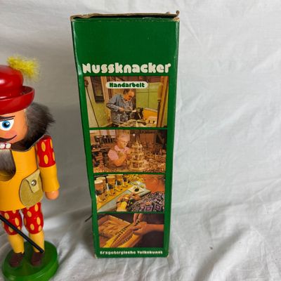 3188 Vintage Nussknacker Handarlbelt Yellow Calvary 1991 Nutcracker