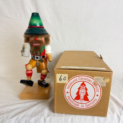 3194 Vintage Holzkunst Christian Ulbricht Hofbrauhaus Man 1999