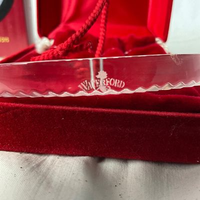 3238 Waterford Crystal 1999 2nd Edition Sleigh Ride Ornament