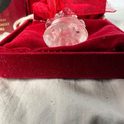 3237 Waterford Crystal 12 Days of Christmas 2002 8 Maids a Milking Ornament 8th Edition