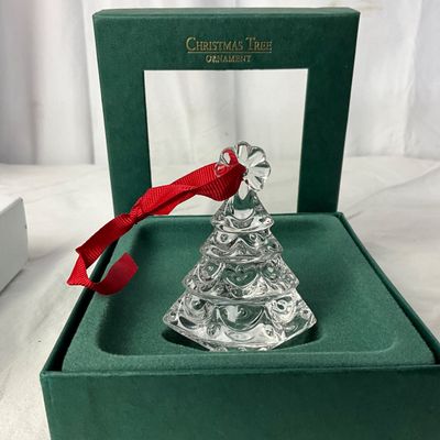 3241 Waterford Marquis Crystal Christmas Tree Ornament