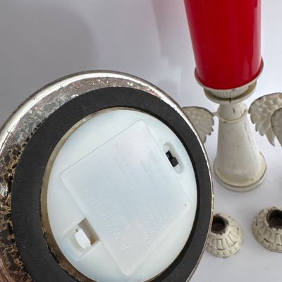 Holiday Candle Holders and Angel Decor Lot