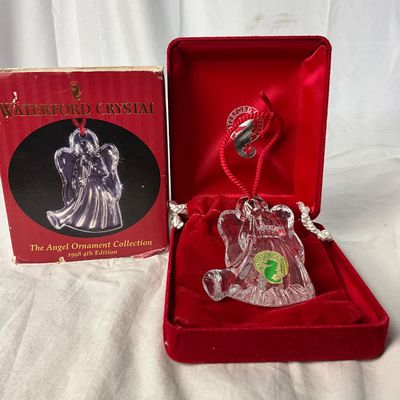 3236 Waterford Crystal 4th Ed. 1998 Angel Ornament