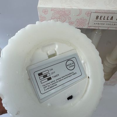 Bella Lux Spring Collection Candles & LED Pillar Candles Set