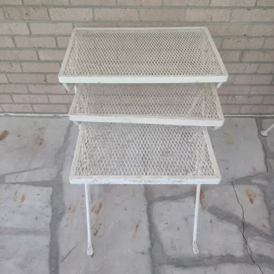 Wrought Iron Nesting Tables