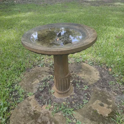 Concrete Bird Bath