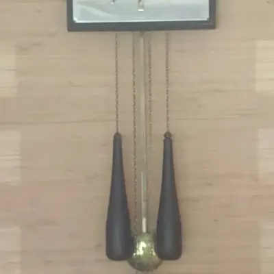 MCM Pendulum Wall Clock 