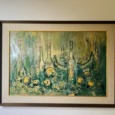 Vintage Textured Painting