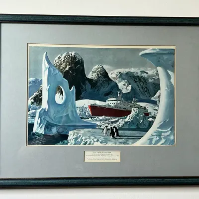 M.S. “Linblad Explorer” Print - 21.5x16.5 Inches 