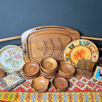 Wooden Serving Items + More