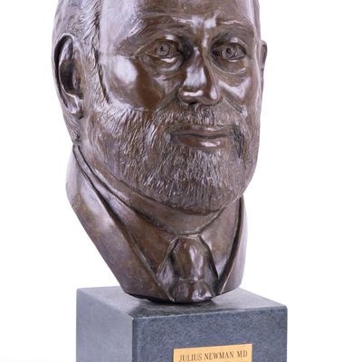 Sale Photo Thumbnail #376: Ruth C. Elgart Bronze Bust of Julius Newman