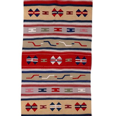 Sale Photo Thumbnail #74: Vintage Handwoven Geometric Kilim Flatweave Runner