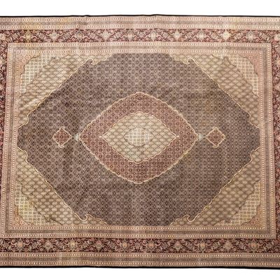 Sale Photo Thumbnail #49: Room-Sized Persian Tabriz Rug