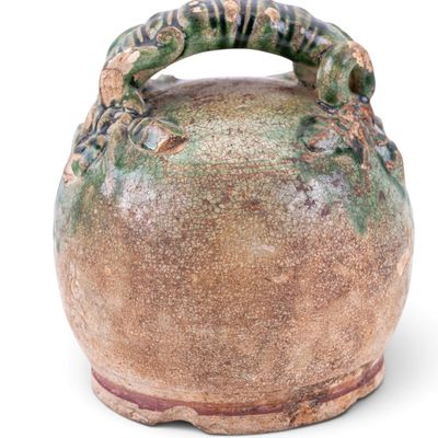Sale Photo Thumbnail #354: Antique Vietnamese Ceramic Lime Pot