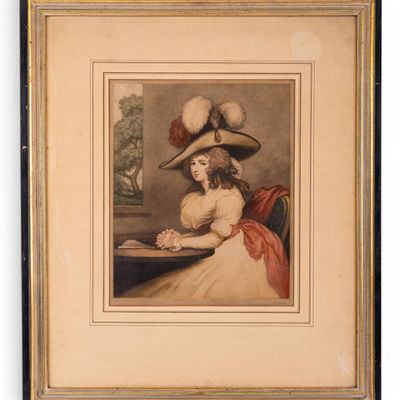 Sale Photo Thumbnail #240: Signed Print of Period Woman