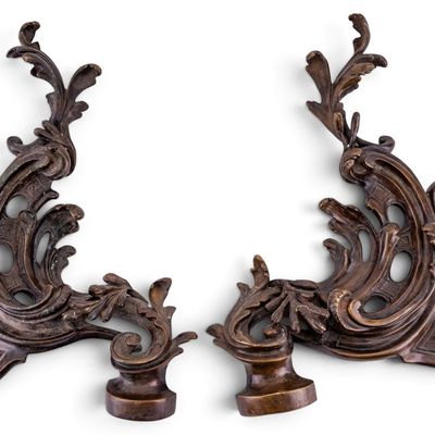Sale Photo Thumbnail #416: Ornate Bronze Mounts, 15 x 12 x 4 Inches