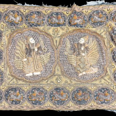 Sale Photo Thumbnail #19: Thai Figural Textile
