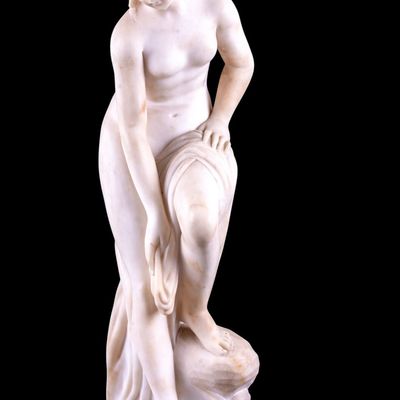 Sale Photo Thumbnail #368: Sculpture of Venus Emerging From the Bath